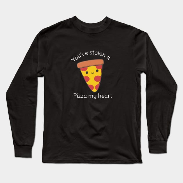 Funny Pizza Pun T-Shirt Long Sleeve T-Shirt by happinessinatee